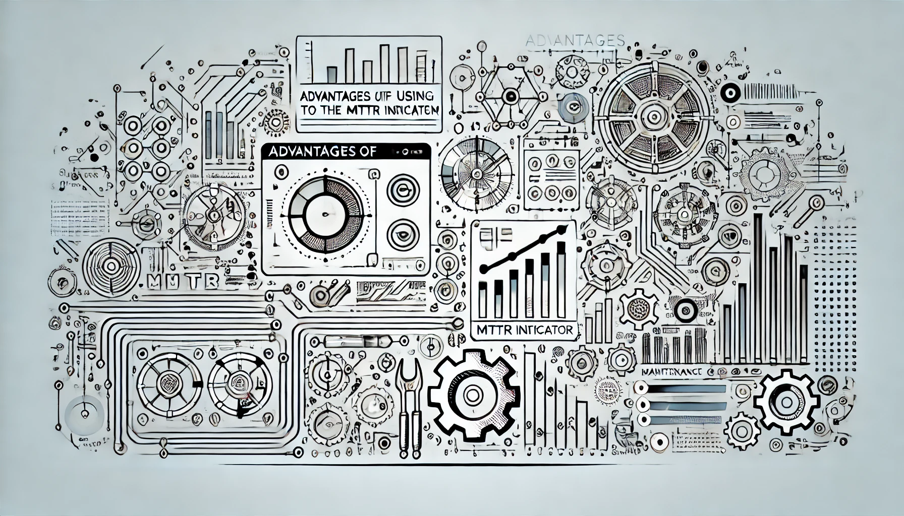 ilustração do uso de sistemas digitais com o indicador MTTR