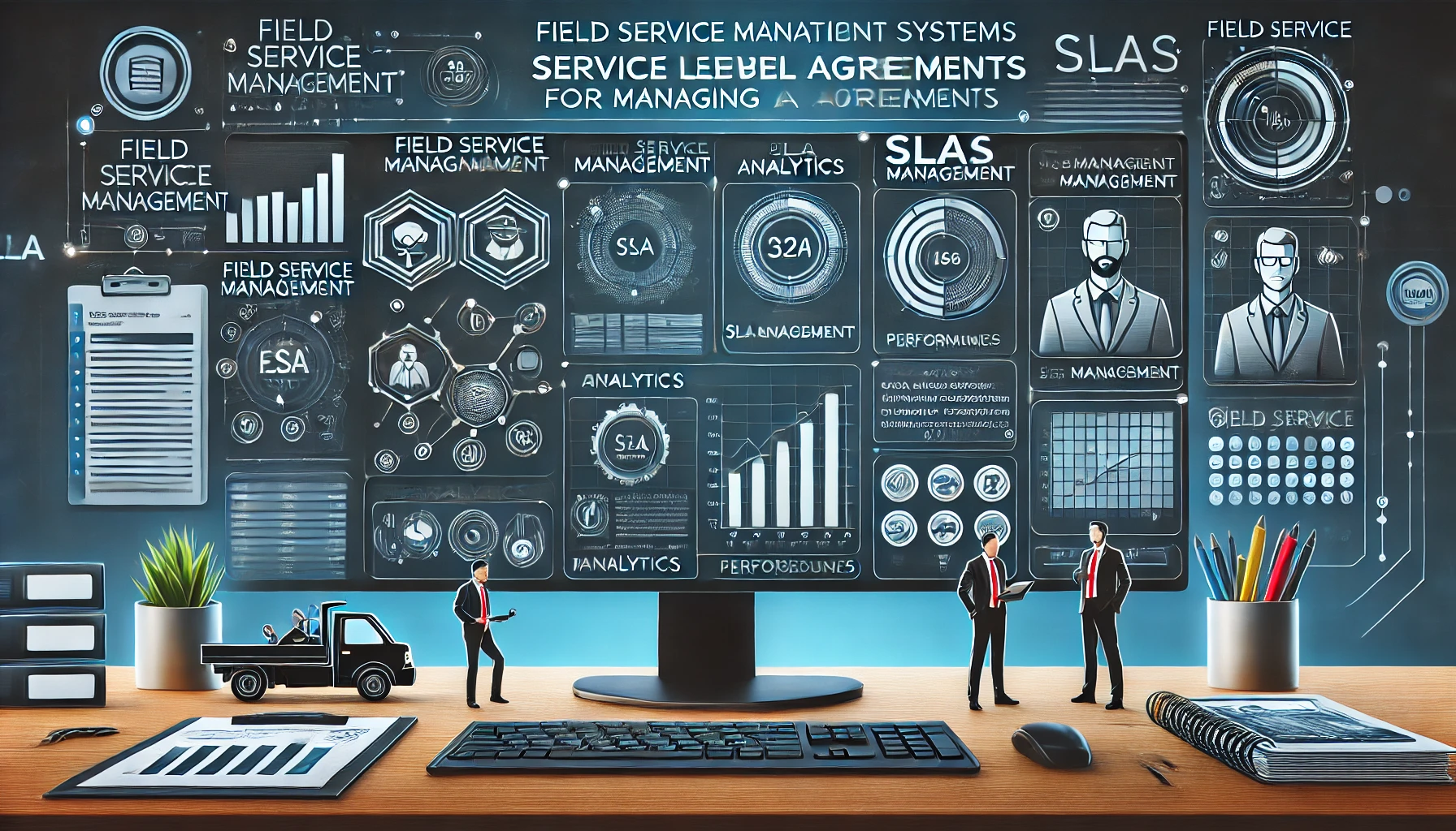 ilustração das funcionalidades sistemas de SLAs