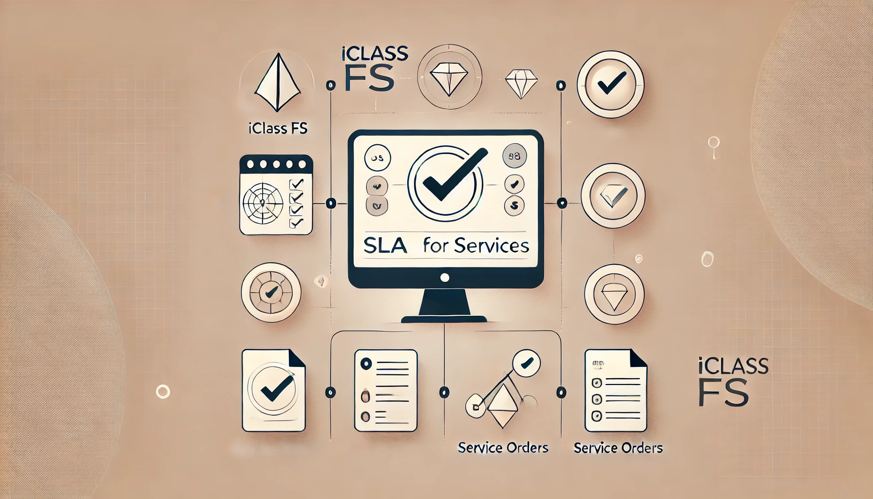 ilustração sobre o IClass FS e SLA