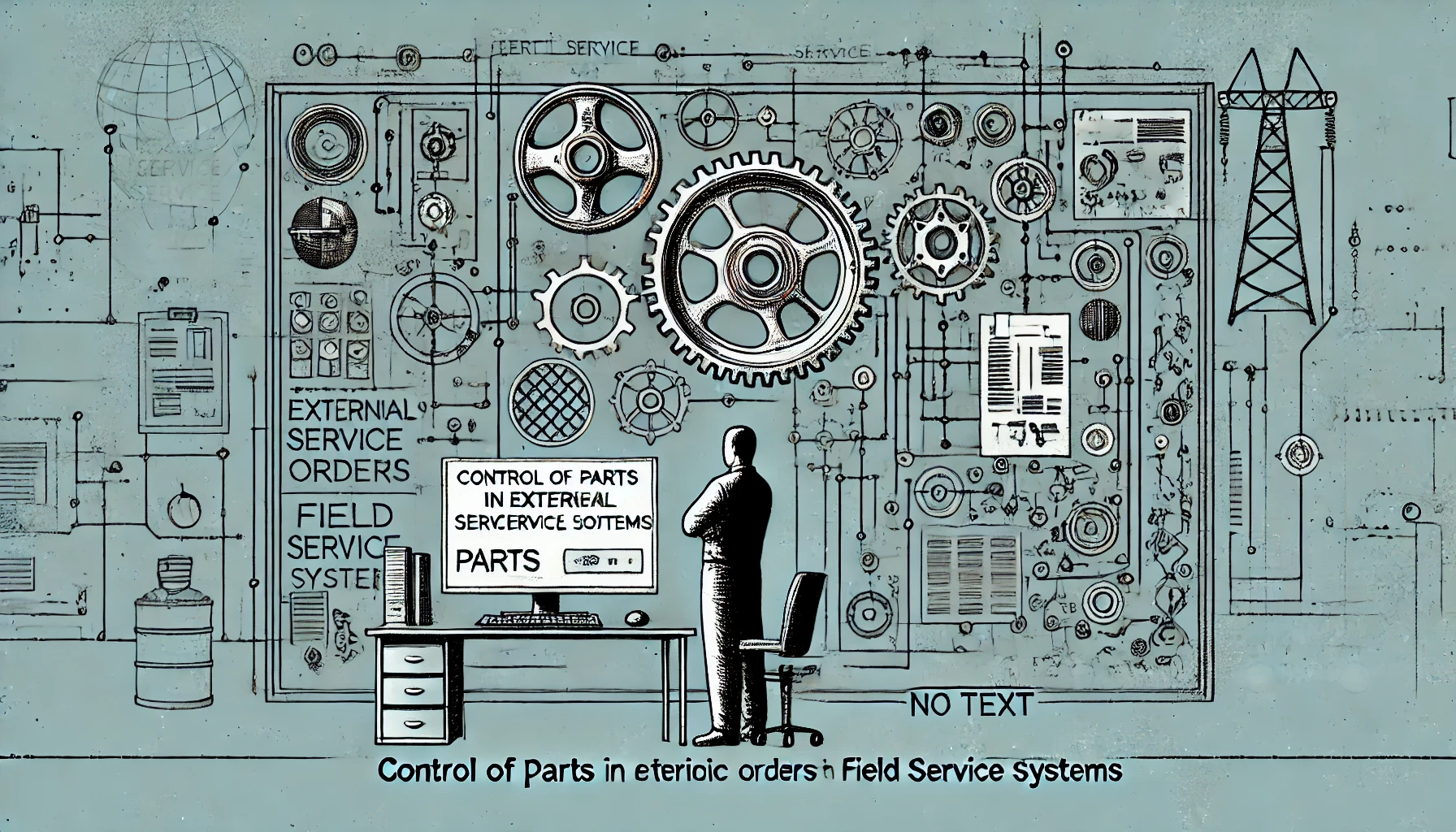 Controle de Peças com Field Service Digital