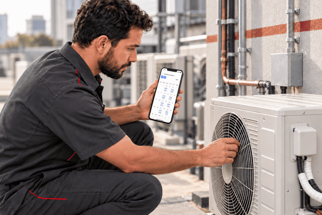 Imagem IClass ar condicionado manutencao preventiva 1 1024x683 Refrigeração e Ar Condicionado Software de Ordem de Serviço | IClass