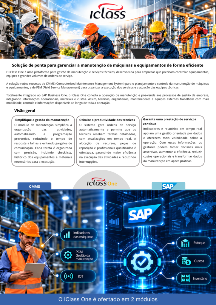 IClass One CMMs Folder completo PT 724x1024 Material Comercial